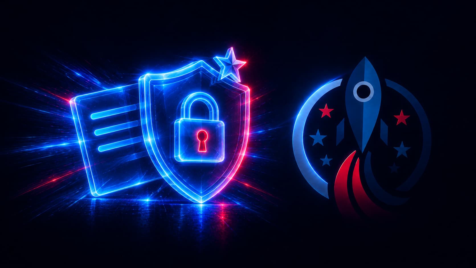 Move Accelerator privacy policy: glass shield with a padlock protecting a document