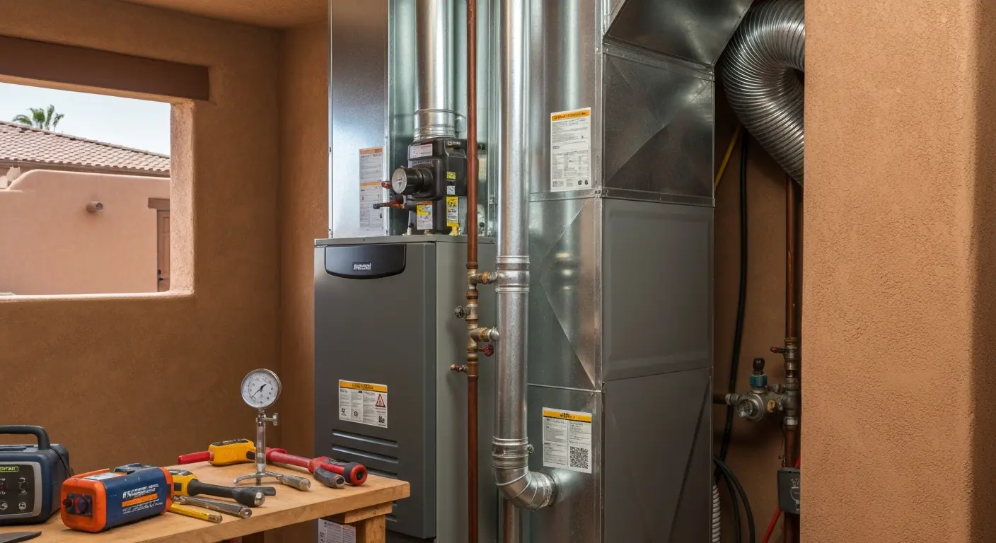 Furnace installation