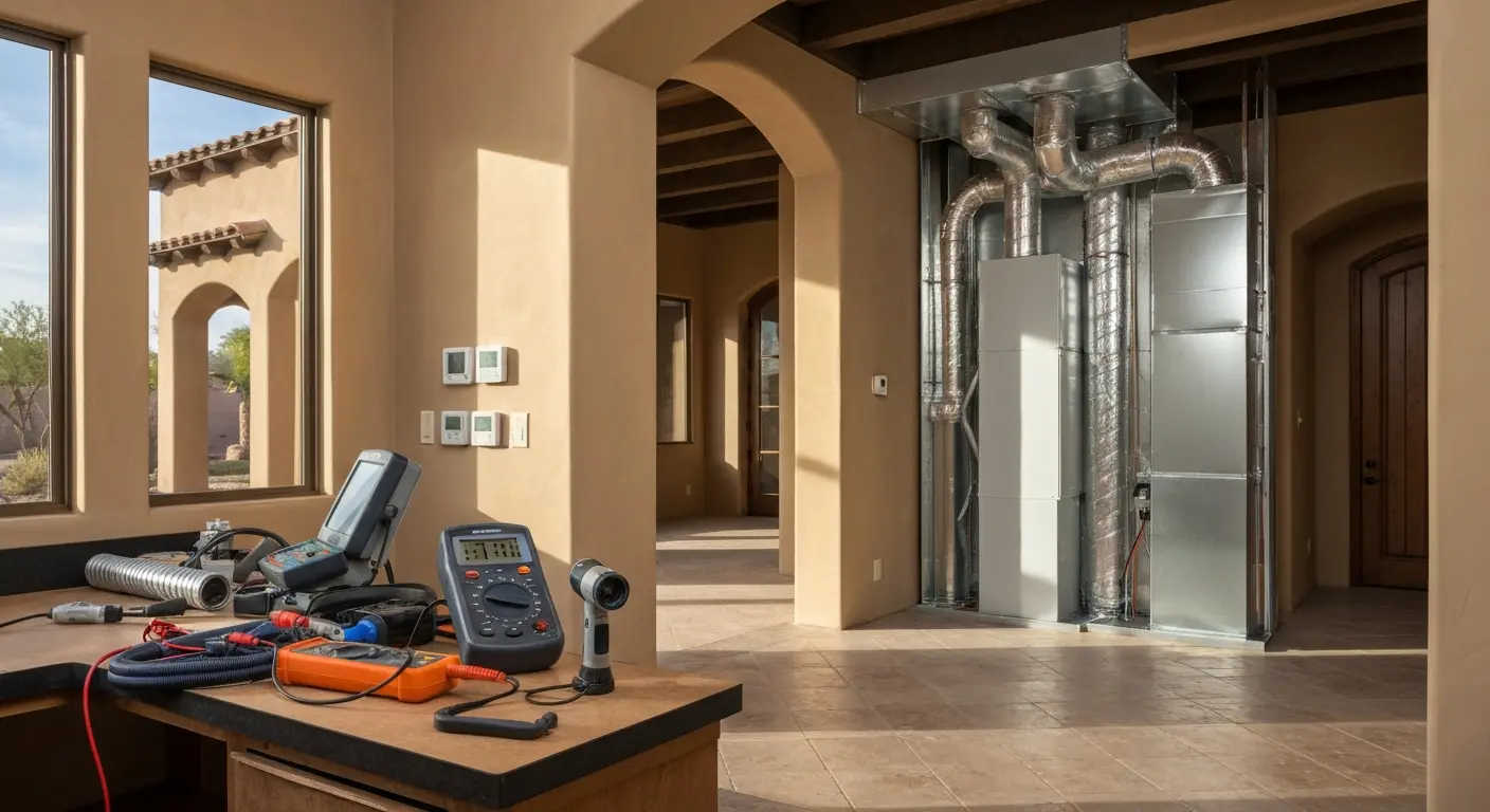 HVAC maintenance and inspection