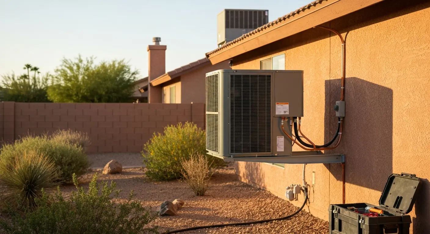 New HVAC system installation West Phoenix