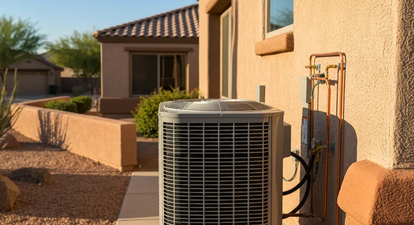 New AC system installation in Ahwatukee