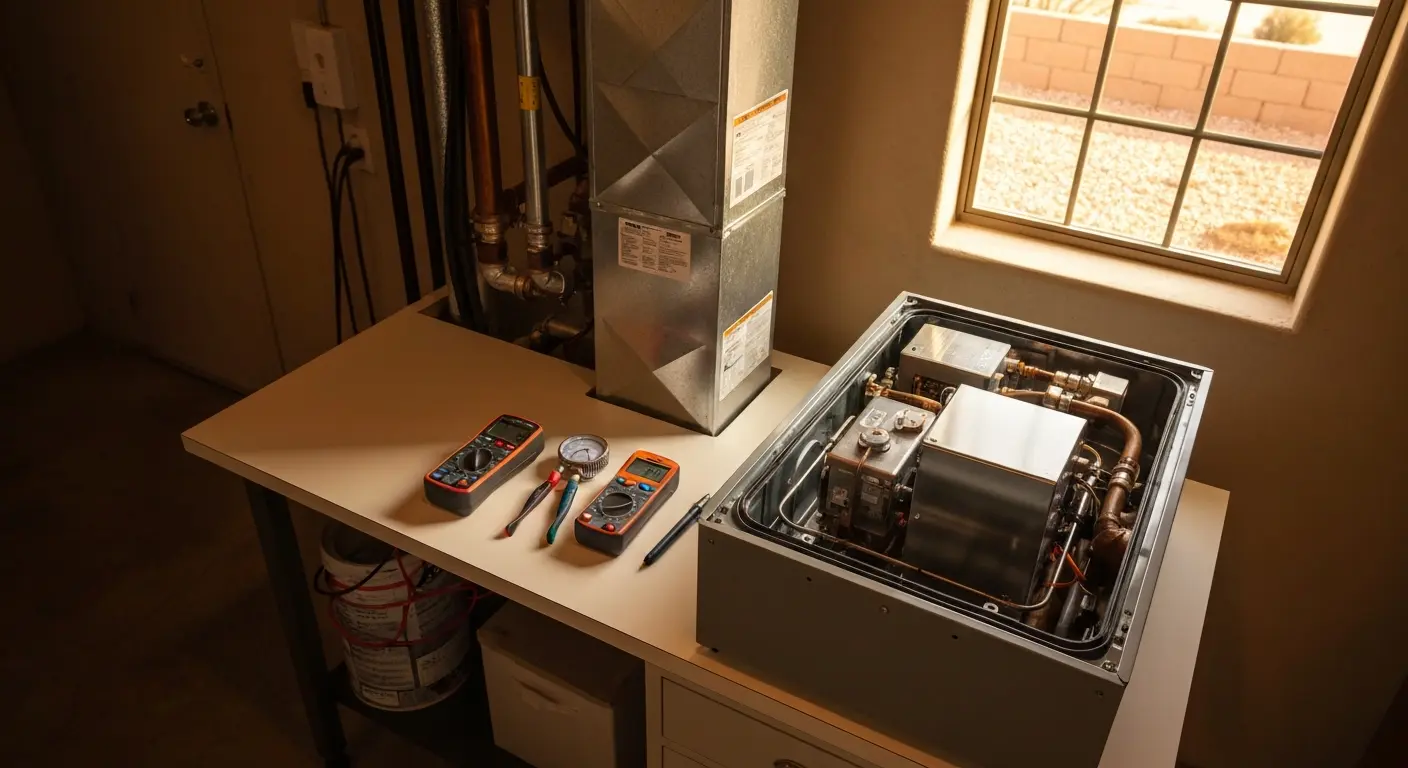 Furnace maintenance service