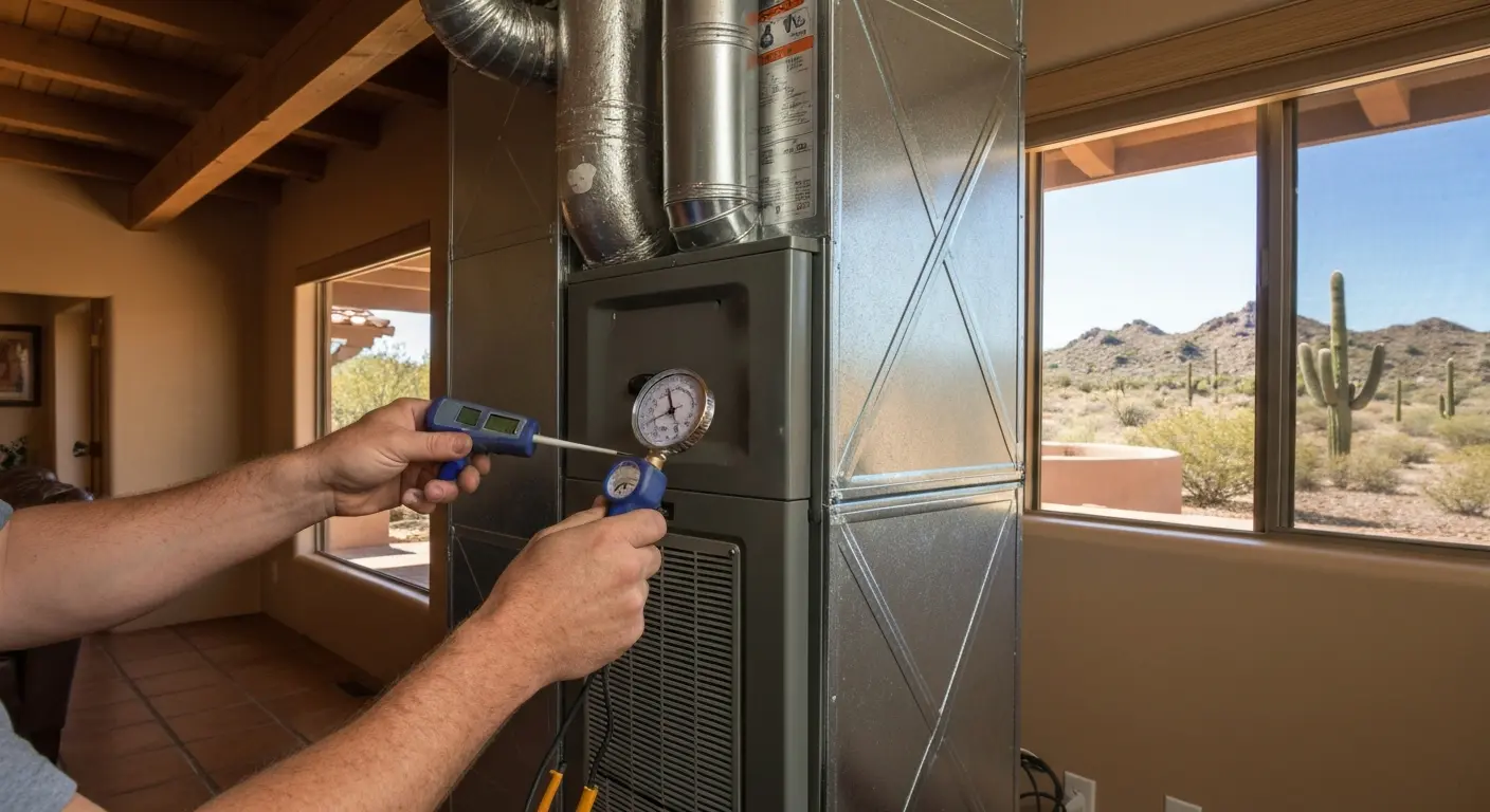 Heating system maintenance