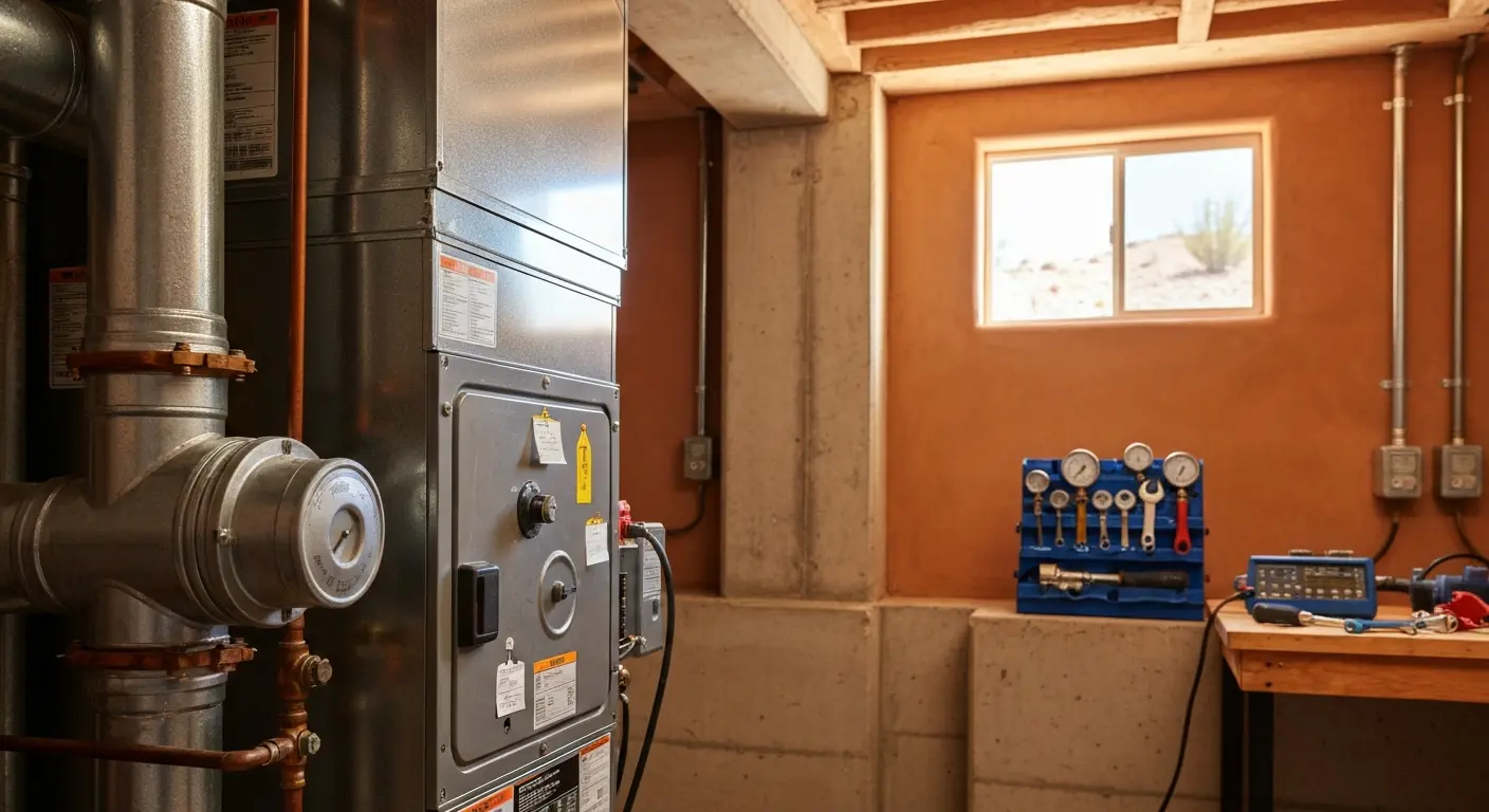 Furnace service in West Phoenix homes