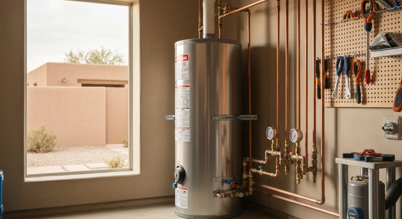 Water heater installation