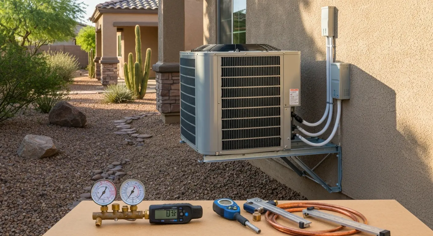New HVAC system installation Chandler