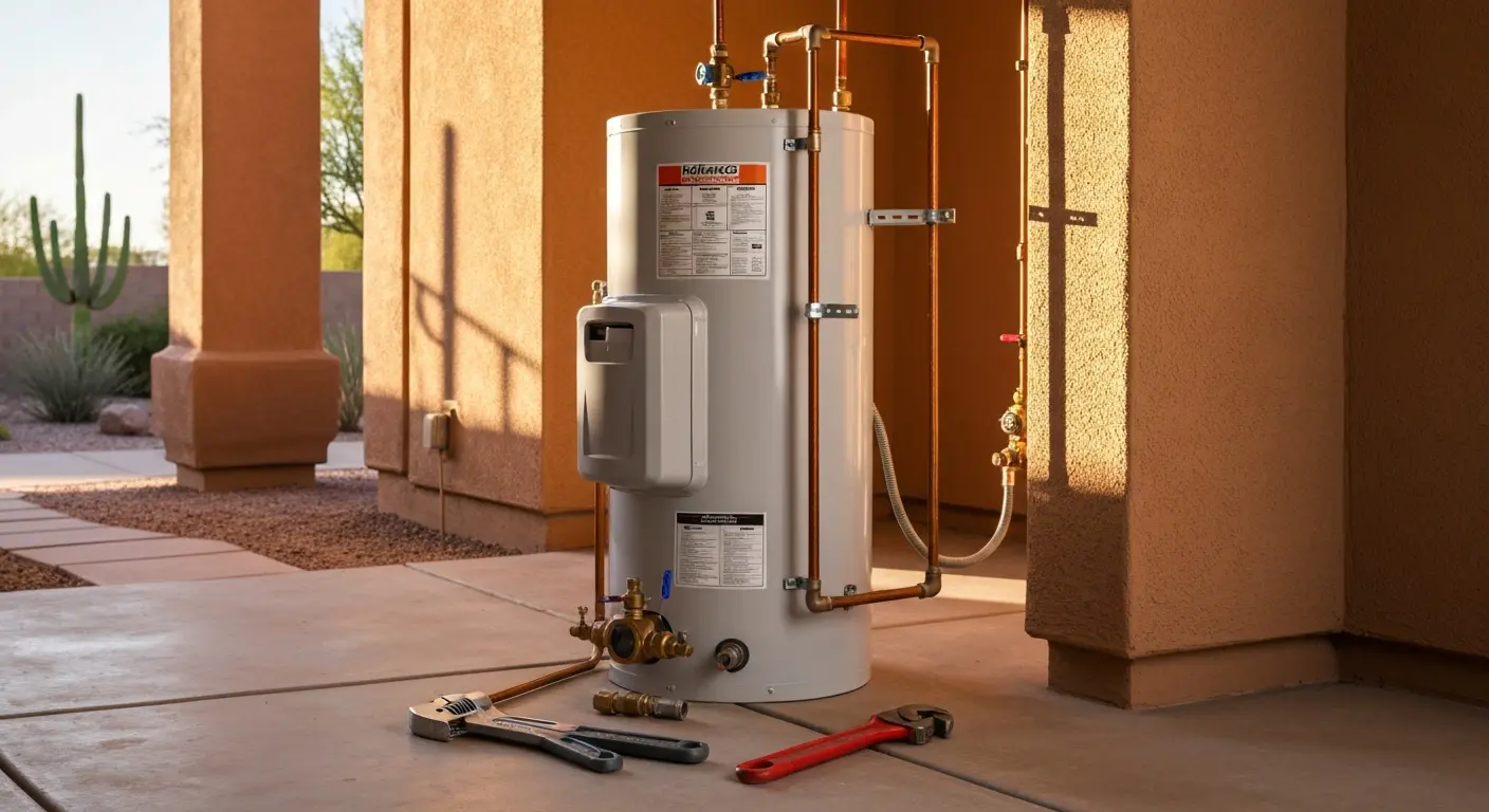 Water heater installation