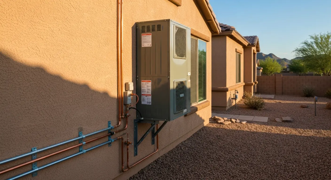 AC installation in Laveen home