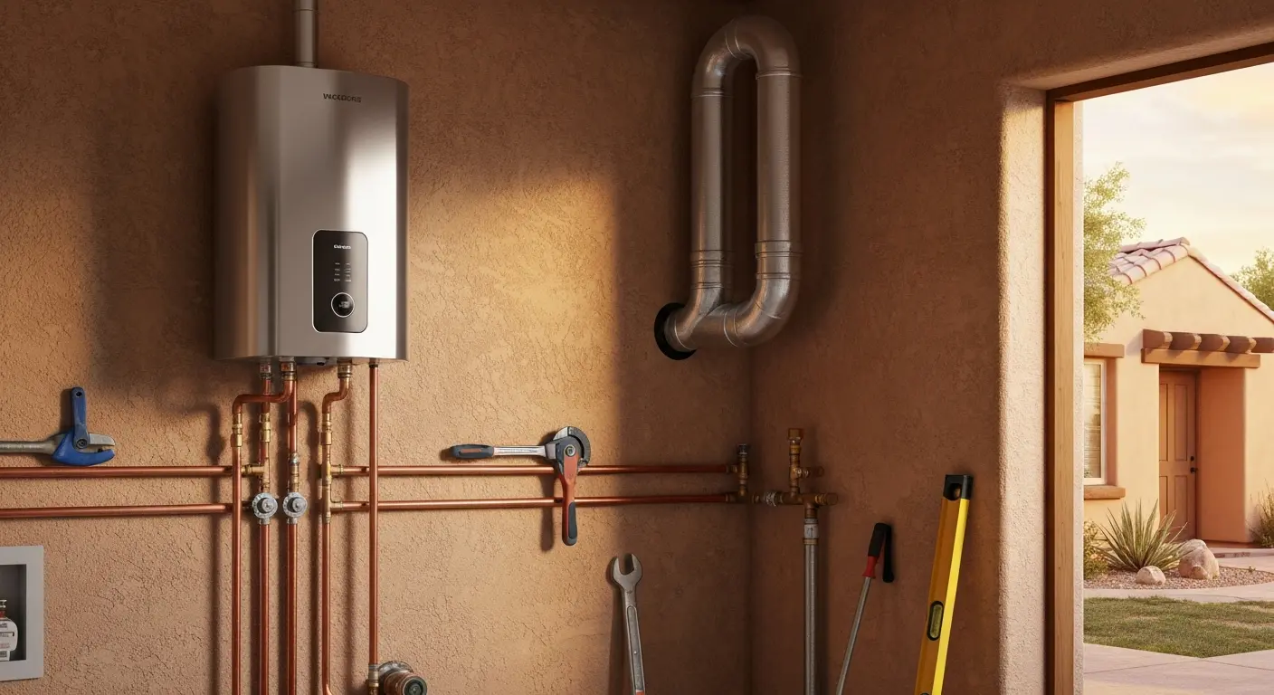 Water heater installation