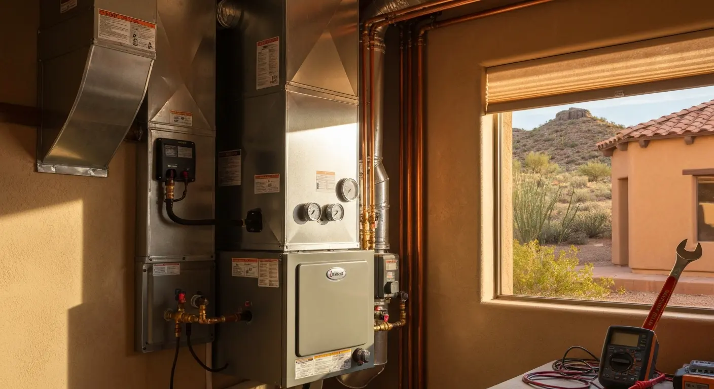 Heating system service