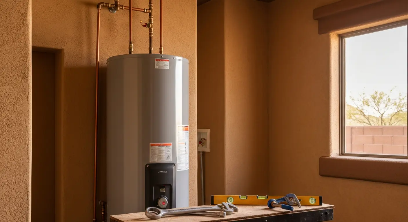 Water heater installation in Deer Valley