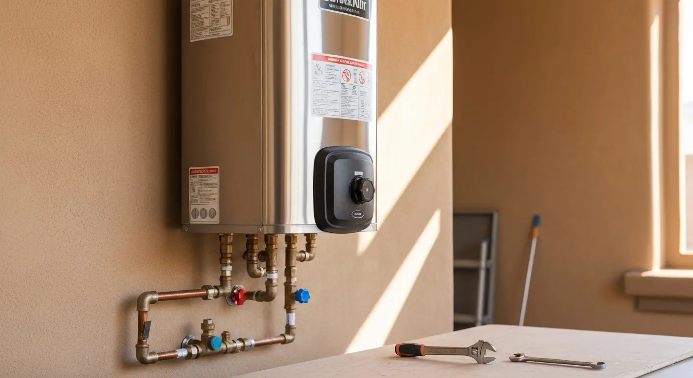 Water heater replacement in Chandler home