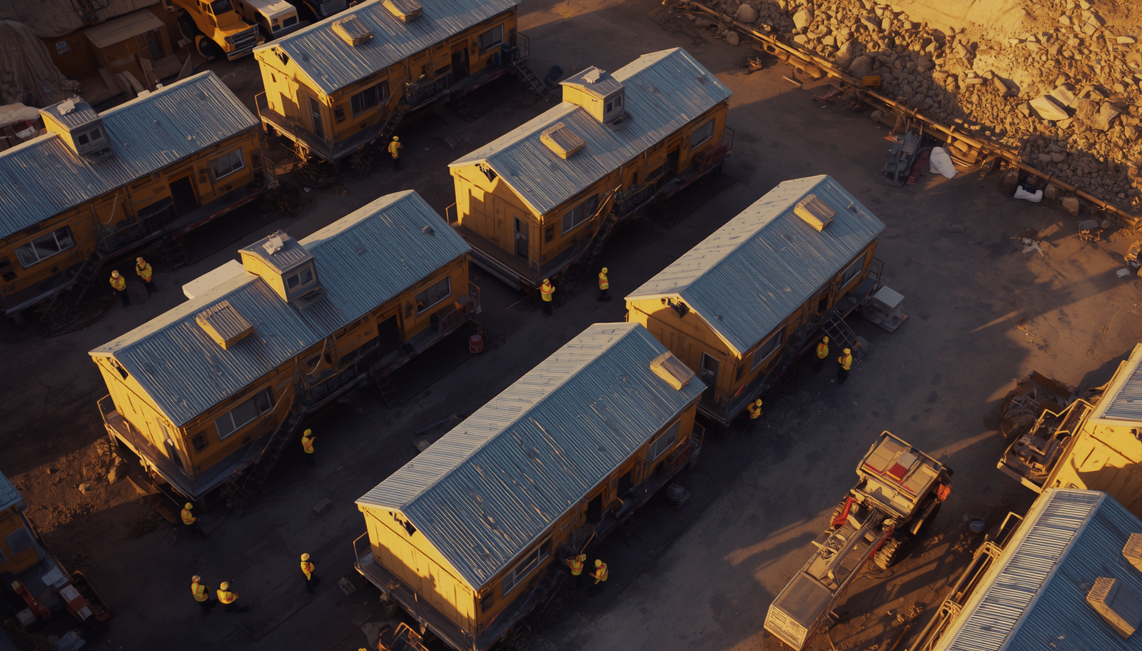 FIFO mining lifestyle and accommodation at Australian mine site