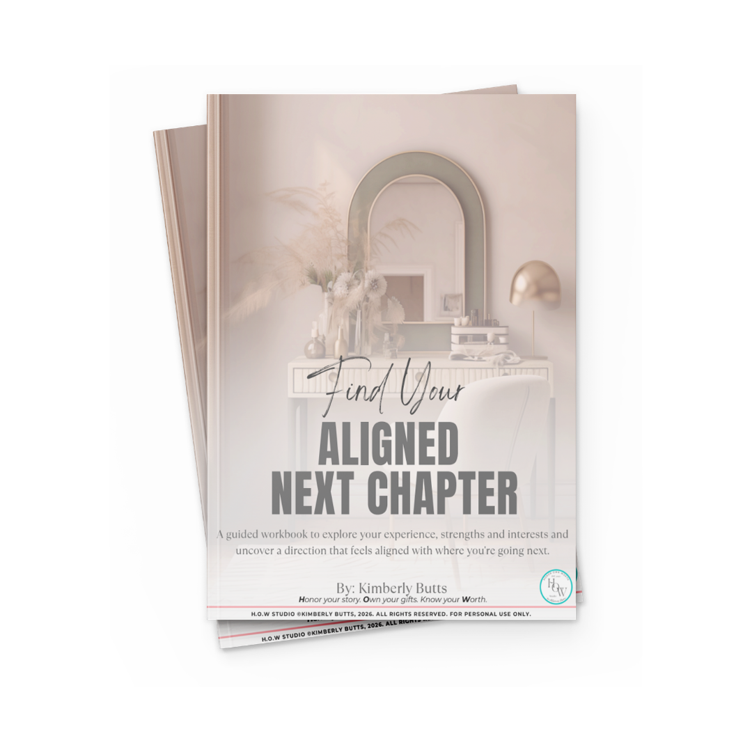 Find Your Aligned Next Chapter workbook