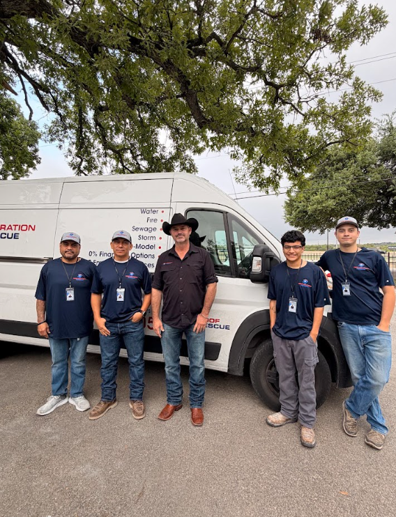Restoration Rescue team member