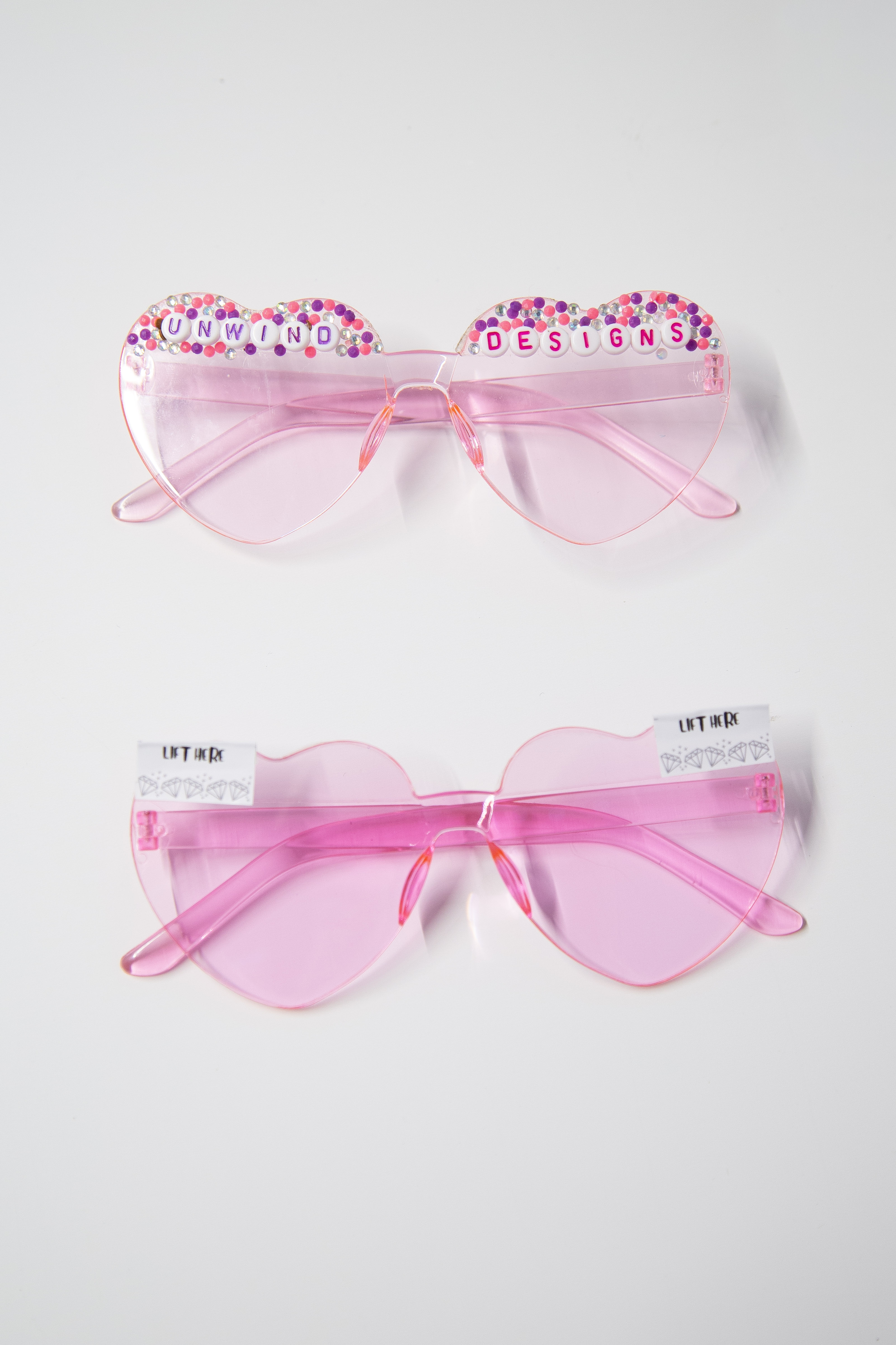 Heart Diamond Painting Sunglasses Kit