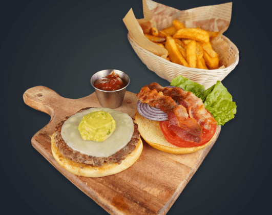 Bacon Guacamole Burger