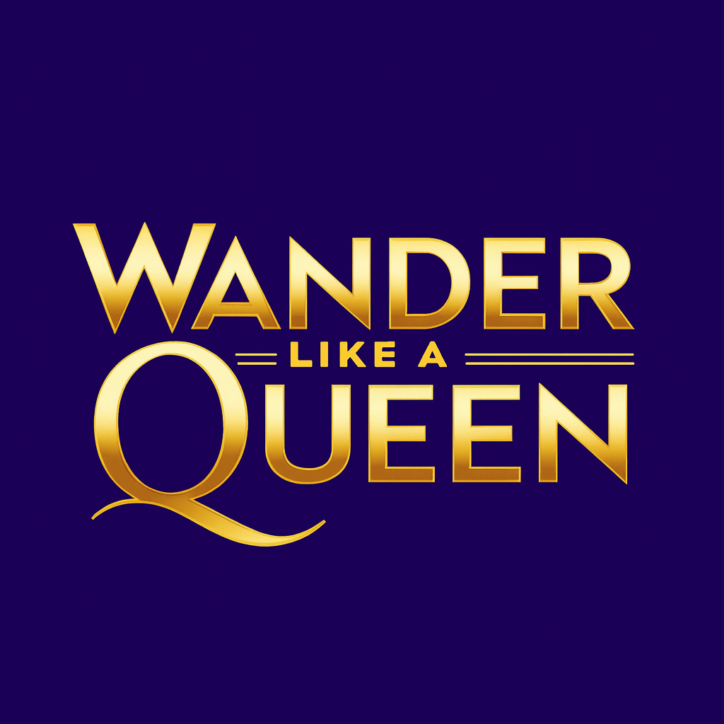 Woman reading Wander Like A Queen at home