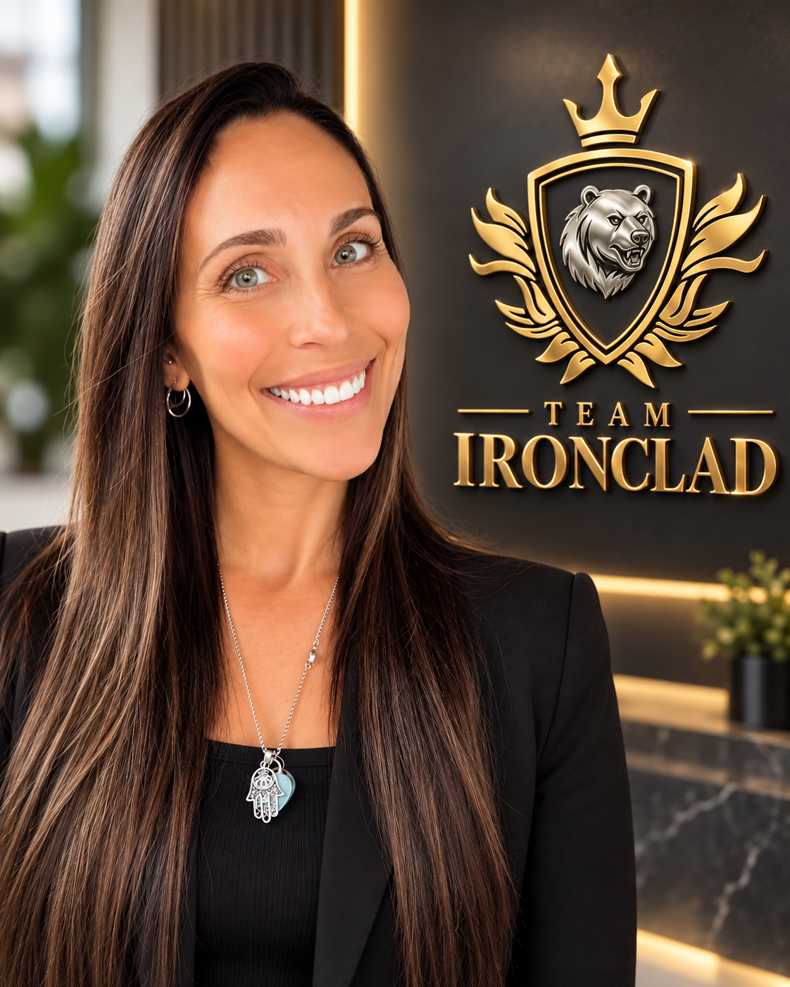 Sammi, co-founder of Ironclad Wealth Partners, in a professional headshot