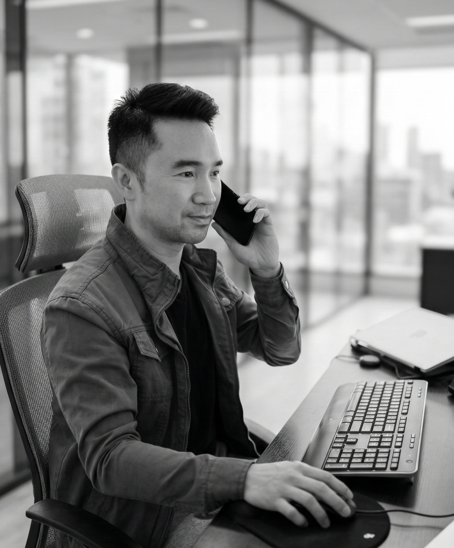 Eric from AutomateFlux on a call