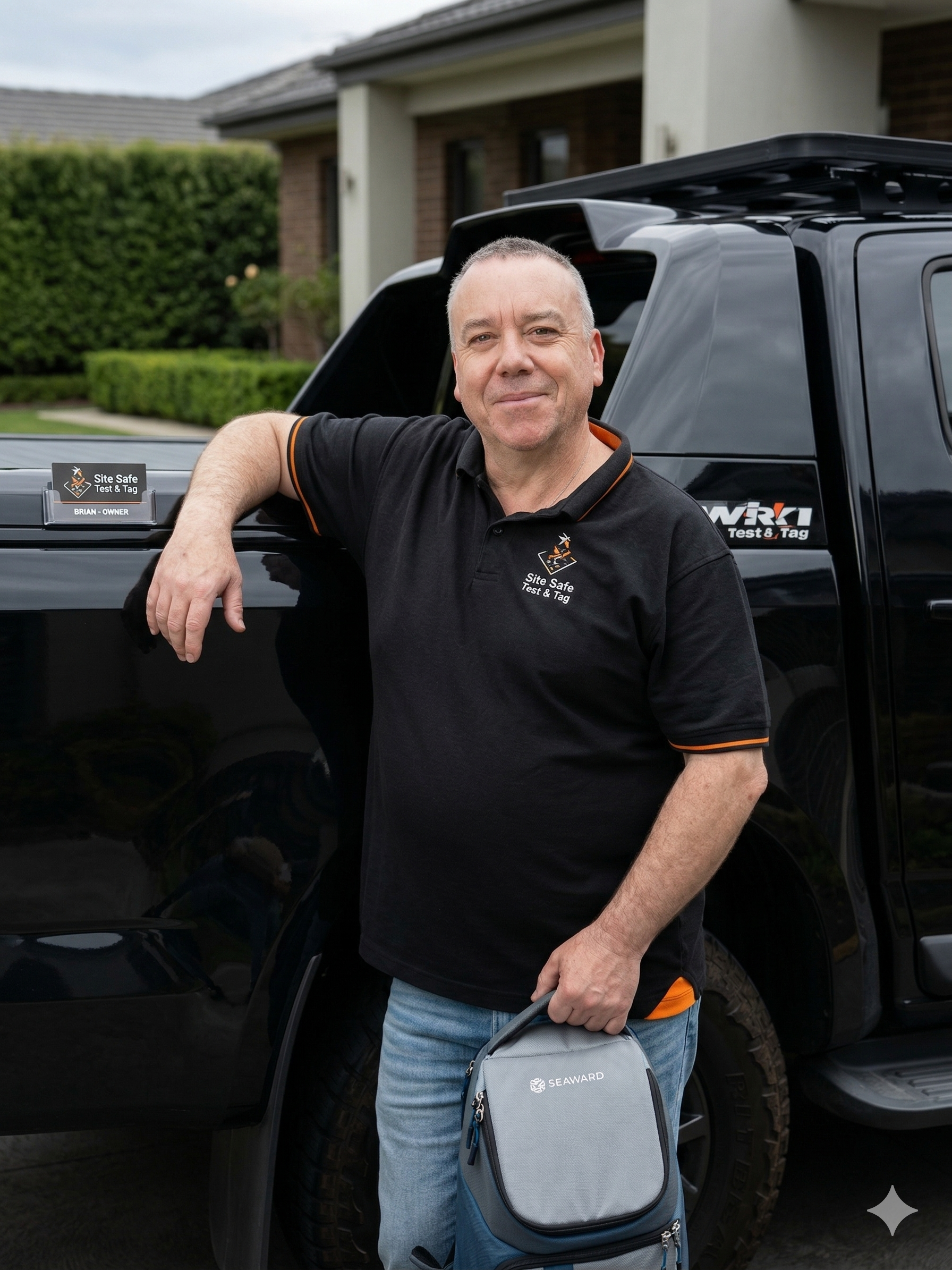 Brian Mansell, founder of Site Safe Test and Tag