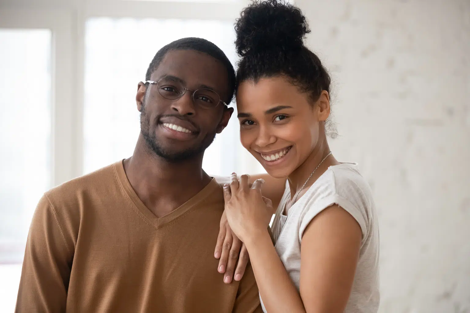 Happy couple at All Smiles Munster