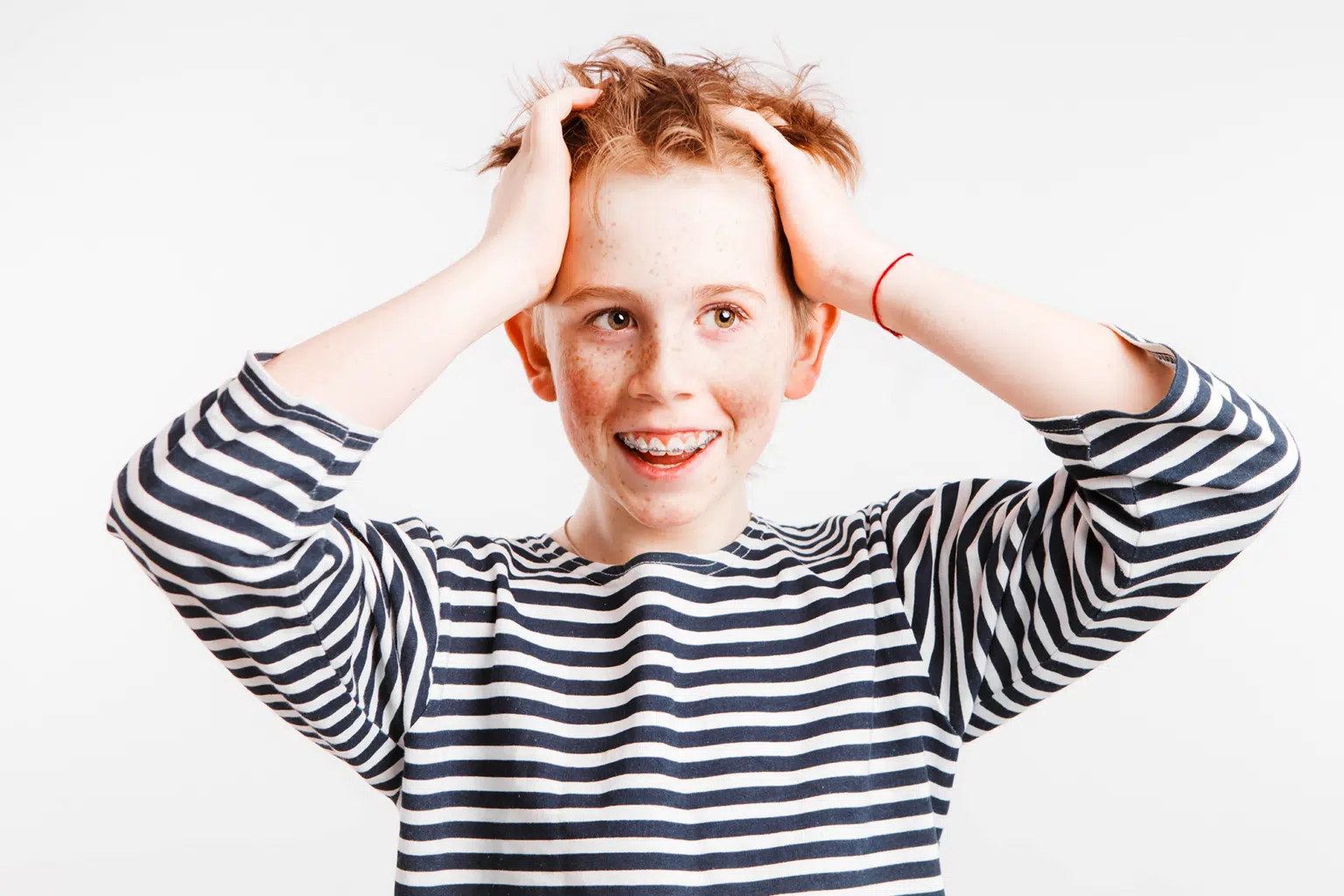 Young patient smiling at All Smiles Munster