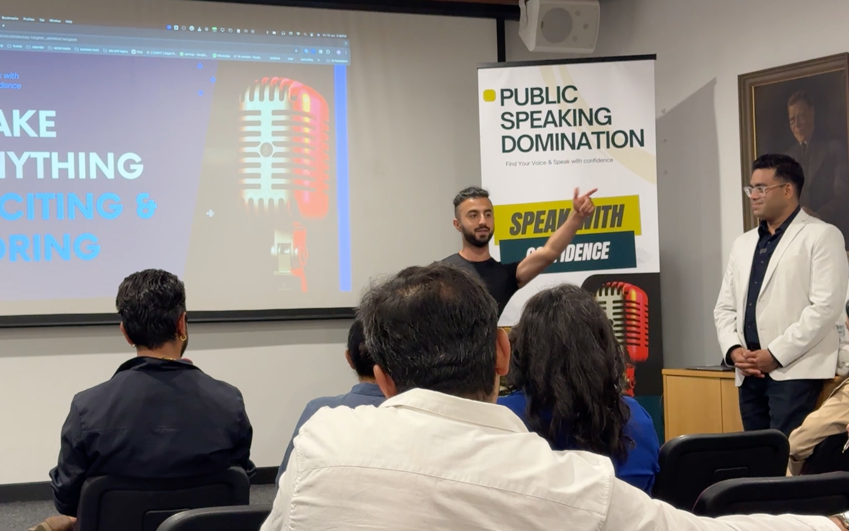 Public speaking bootcamp