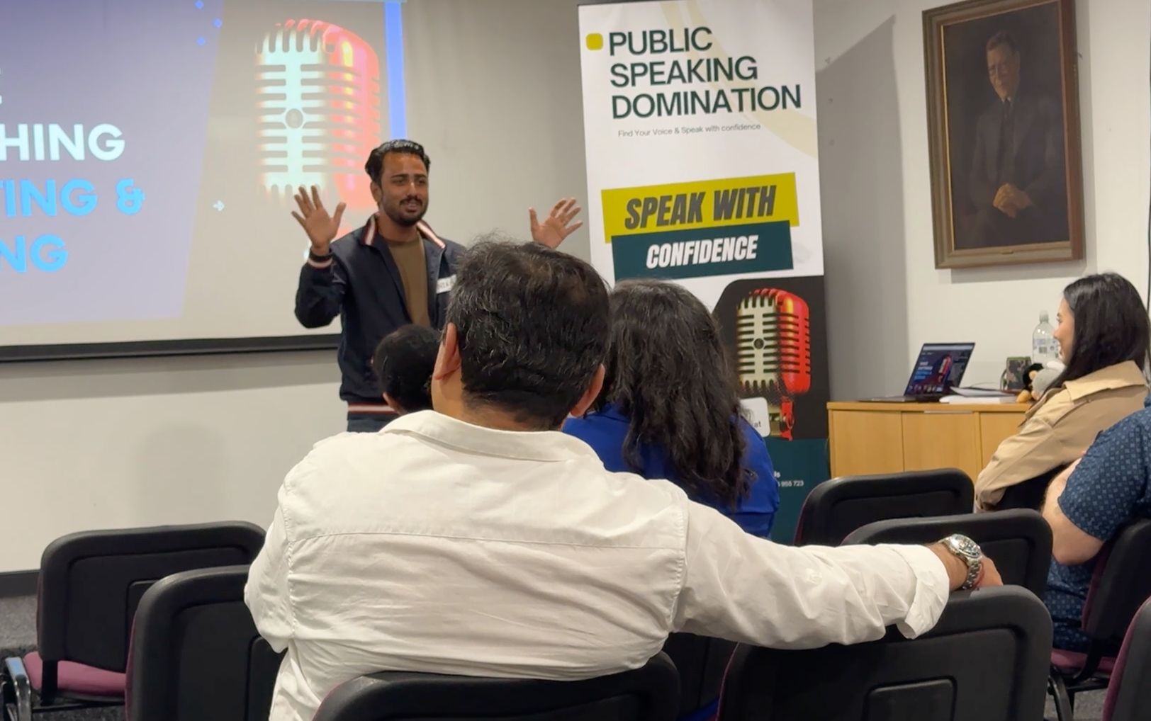 Public speaking training