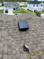 Solar Attic vent Solar Attic vent