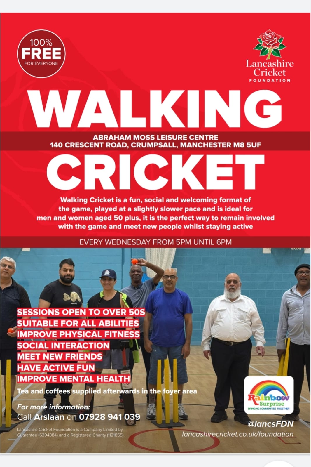Walking Cricket poster