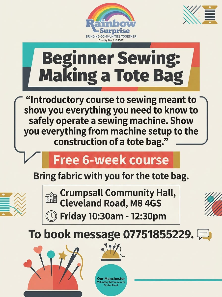Beginner Sewing: Making a Tote Bag poster