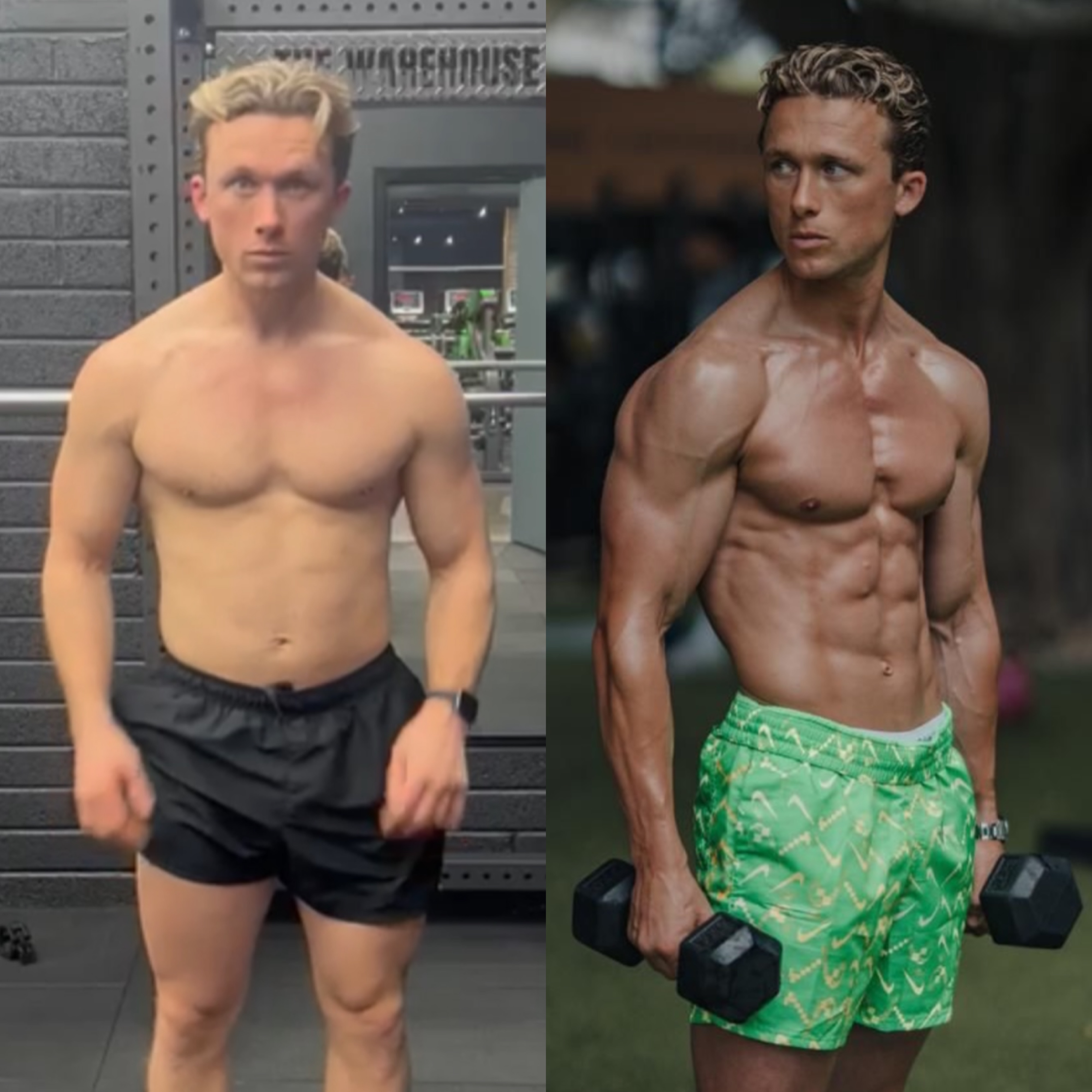 Client transformation before and after