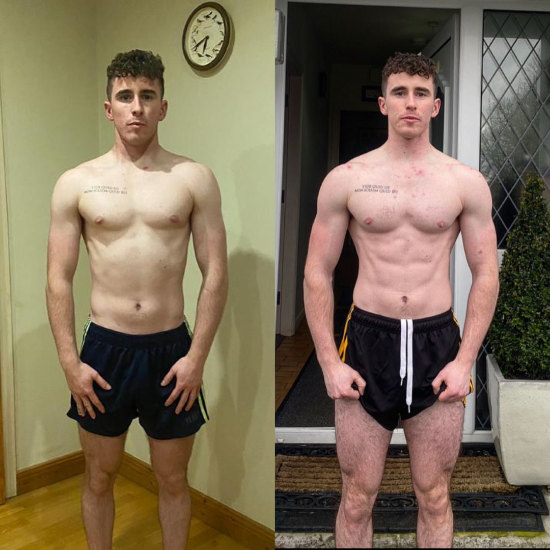 Client transformation before and after