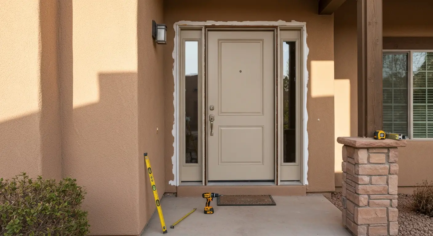 Front entry door replacement