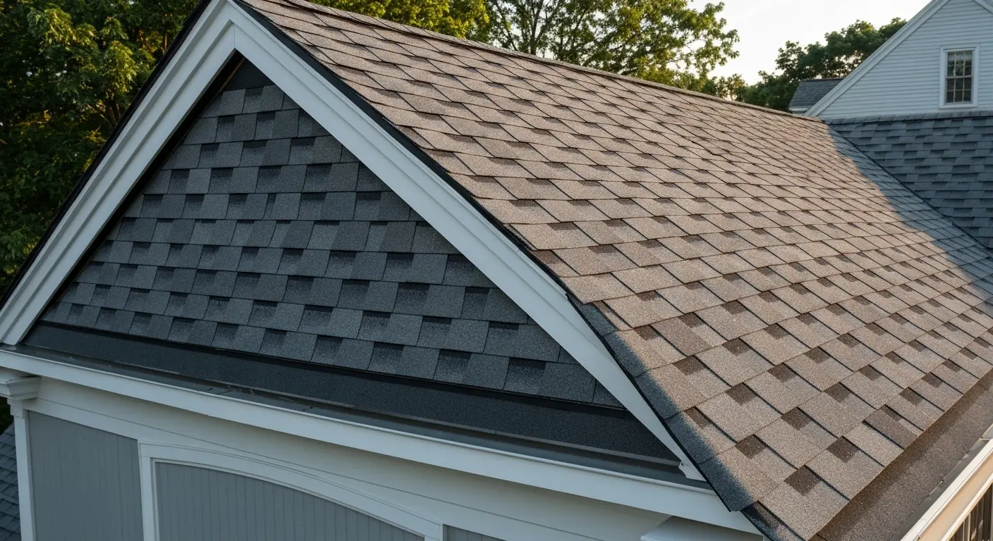 New roof installation in Farmington