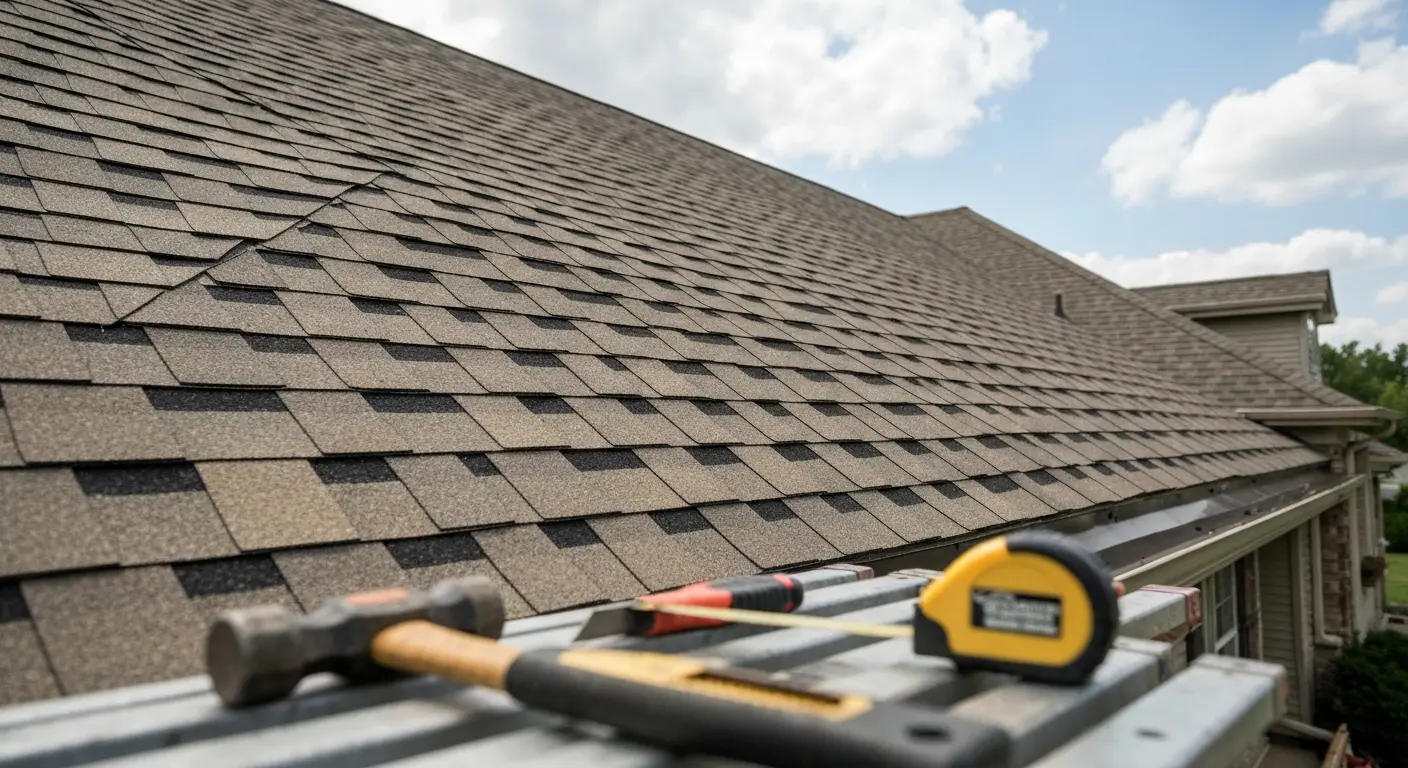 Roof replacement on family home