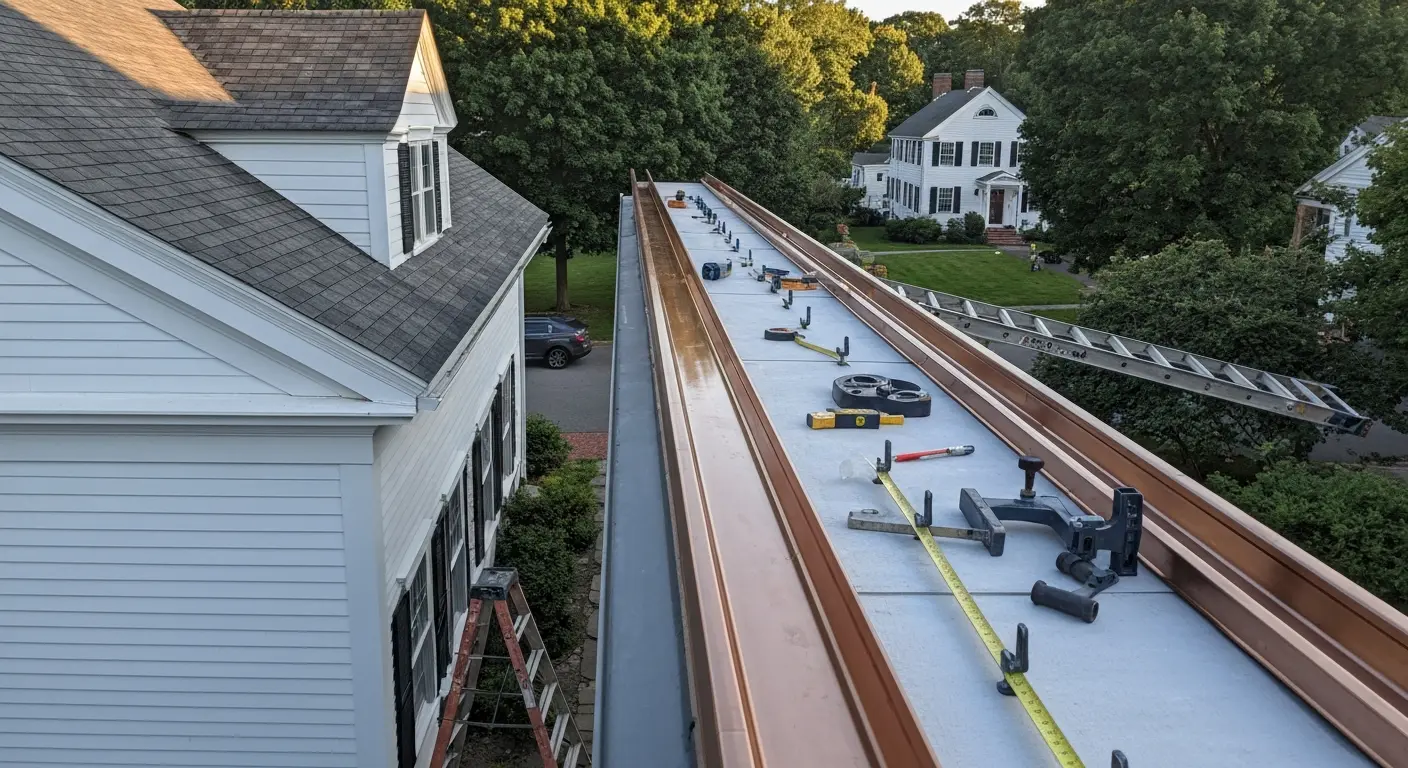 Gutter replacement project