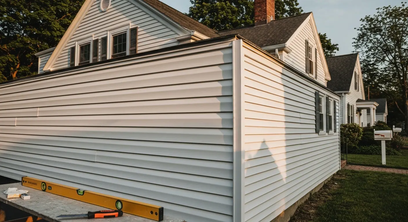 Vinyl siding installation in Middletown