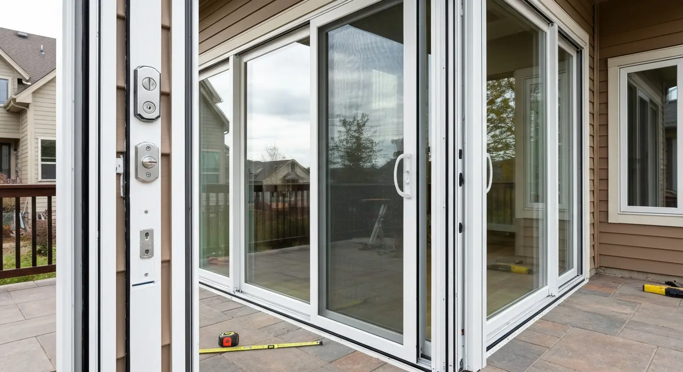 Sliding glass door replacement