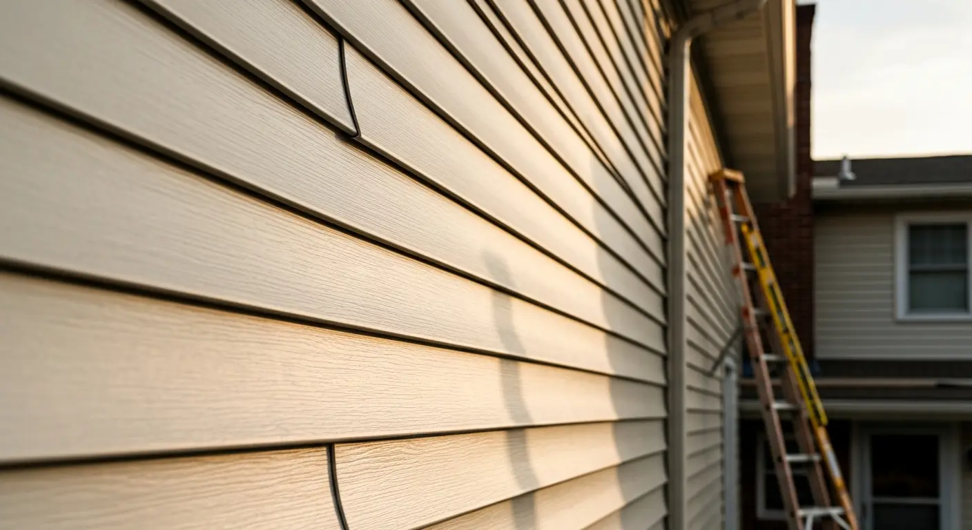 Vinyl siding installation