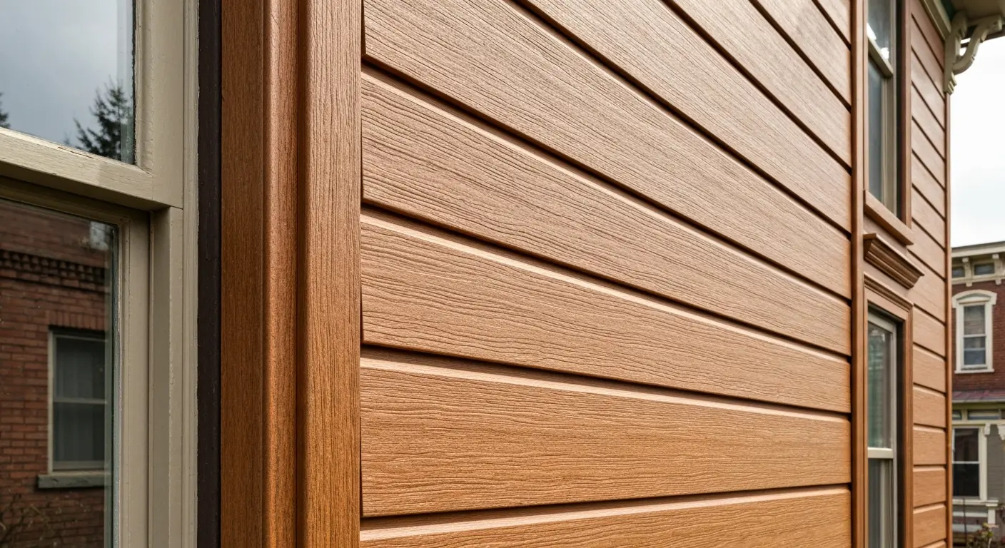 Composite siding detail