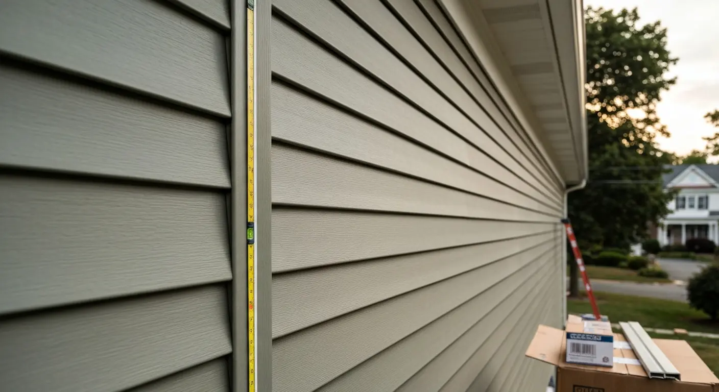 Composite siding replacement