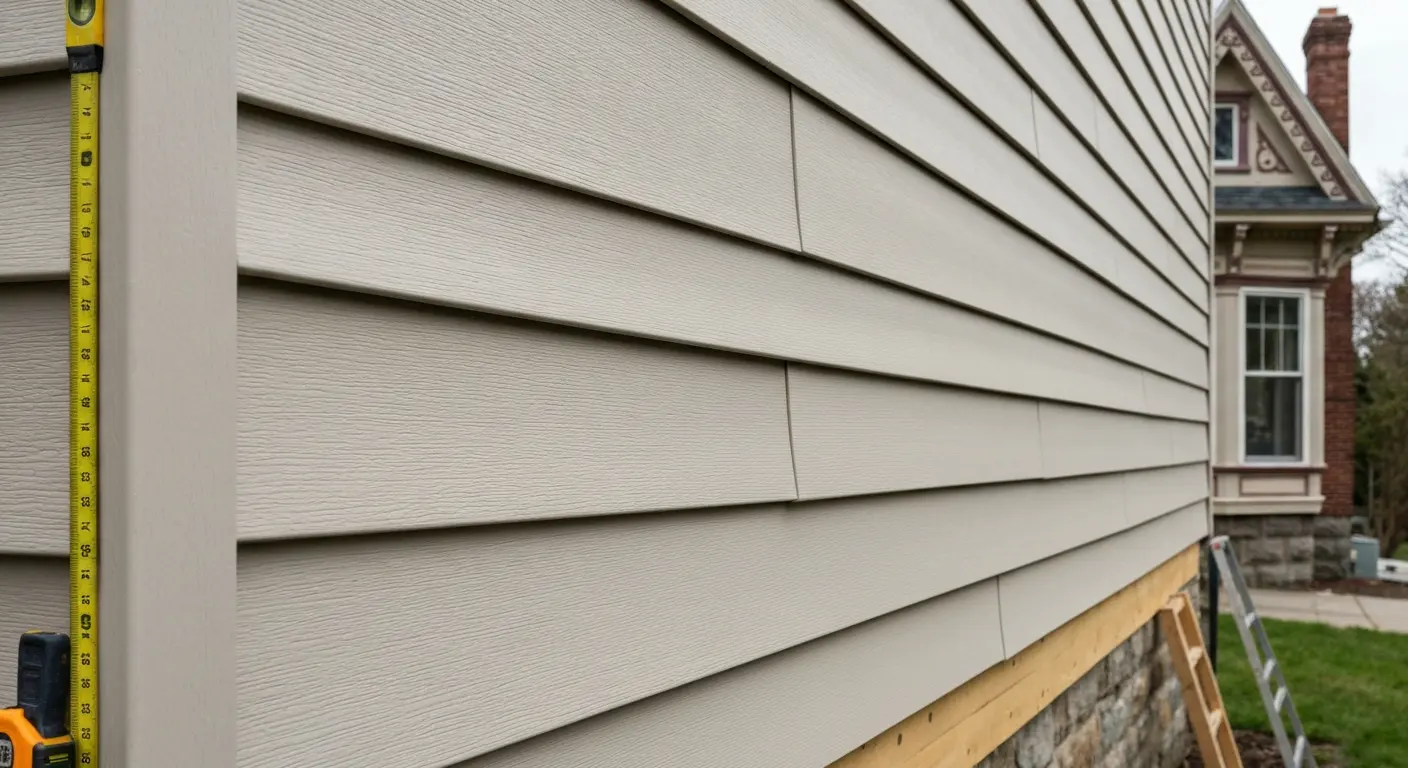 Composite siding on Wallingford Center home
