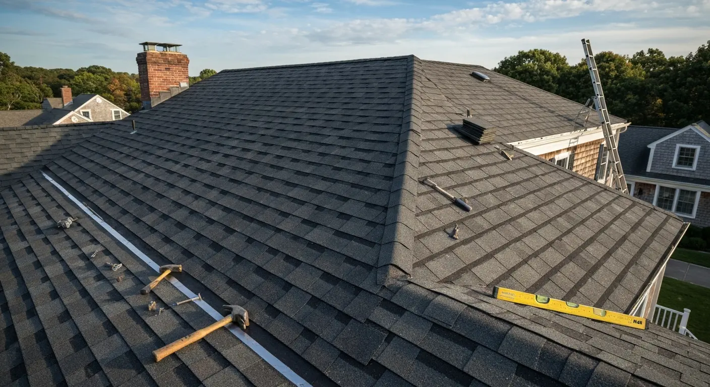 Professional roof replacement