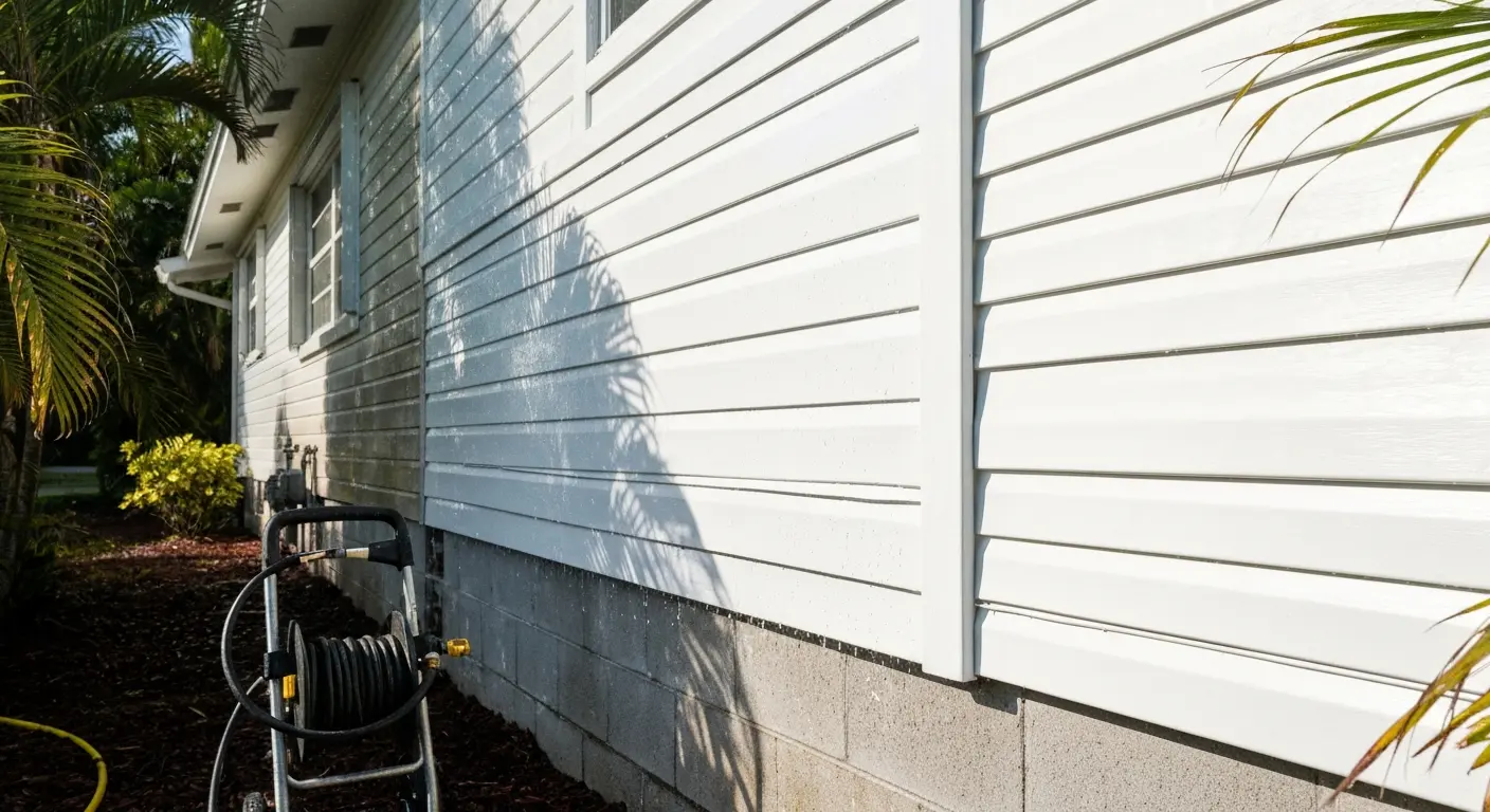 House pressure washing service
