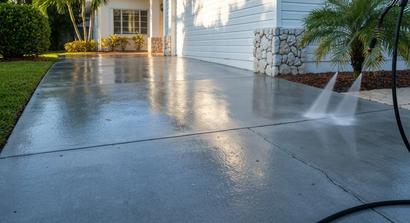 House pressure washing service