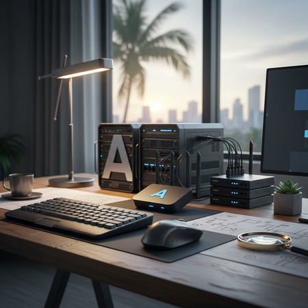 Arbitrage Marketing team working in modern office space