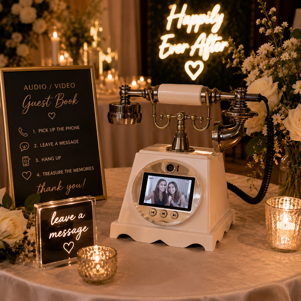 Audio Video Guest Book