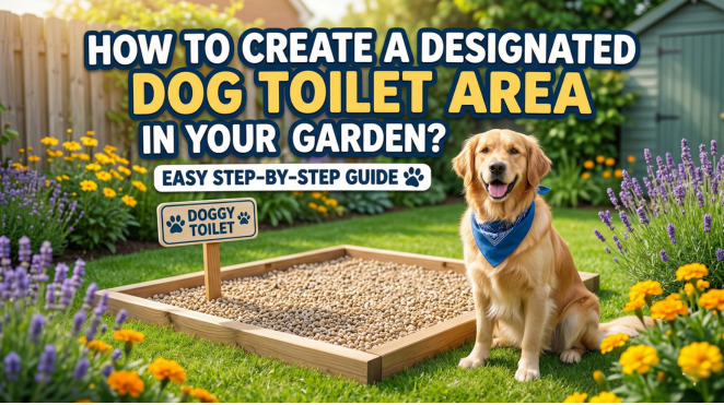 thumbnail How to create a designated dog toilet in your garden?